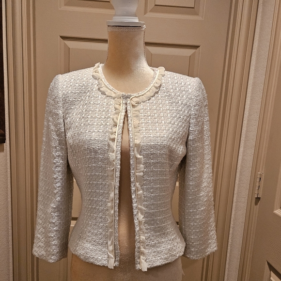 Alex Marie Cream Blazer 4P - Picture 1 of 4